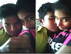 Desi Girl with Big Tits Gives a Sloppy Blowjob